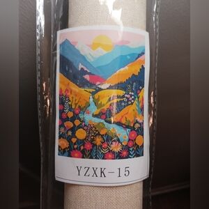 BEAUTIFUL Paint By Numbers Kit, Bright Mountain Meadows